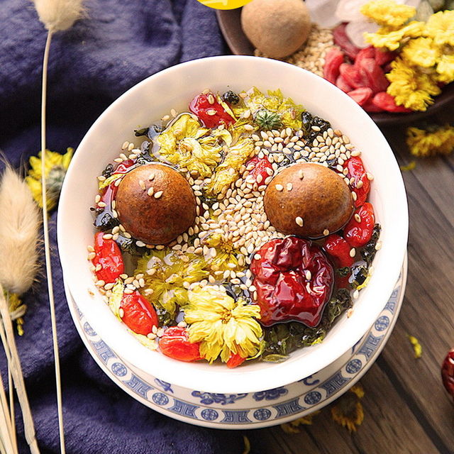 (image for) Tian He Gojiberry Chrysanthemum Eight Treasure Tea