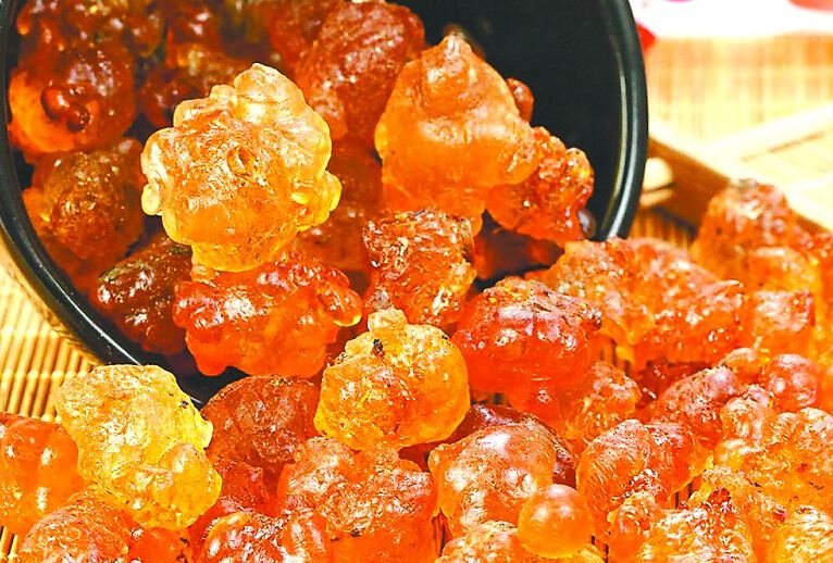Peach Resin Gum Jelly Edible Dried (image for) Peach Resin Gum Jelly Edible Dried