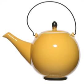 (image for) EROUND ELEPHANT yellow 1 Pot + 6 Cups